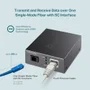 Conversor De Mídia Tp-link Fibra Óptica Wdm 10/100 Mbps - Tl-fc111b-20