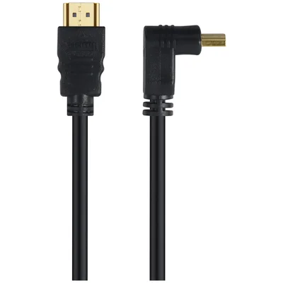 Cabo HDMI 2.0 4K ULTRA HD 3D Conexão ETHERNET, Com 01 Conector 90O 10 Metros - H2090-10