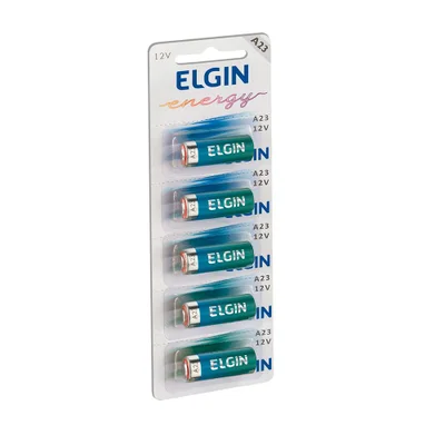 Bateria Alcalina A23 - 12v - Cartela Com 5