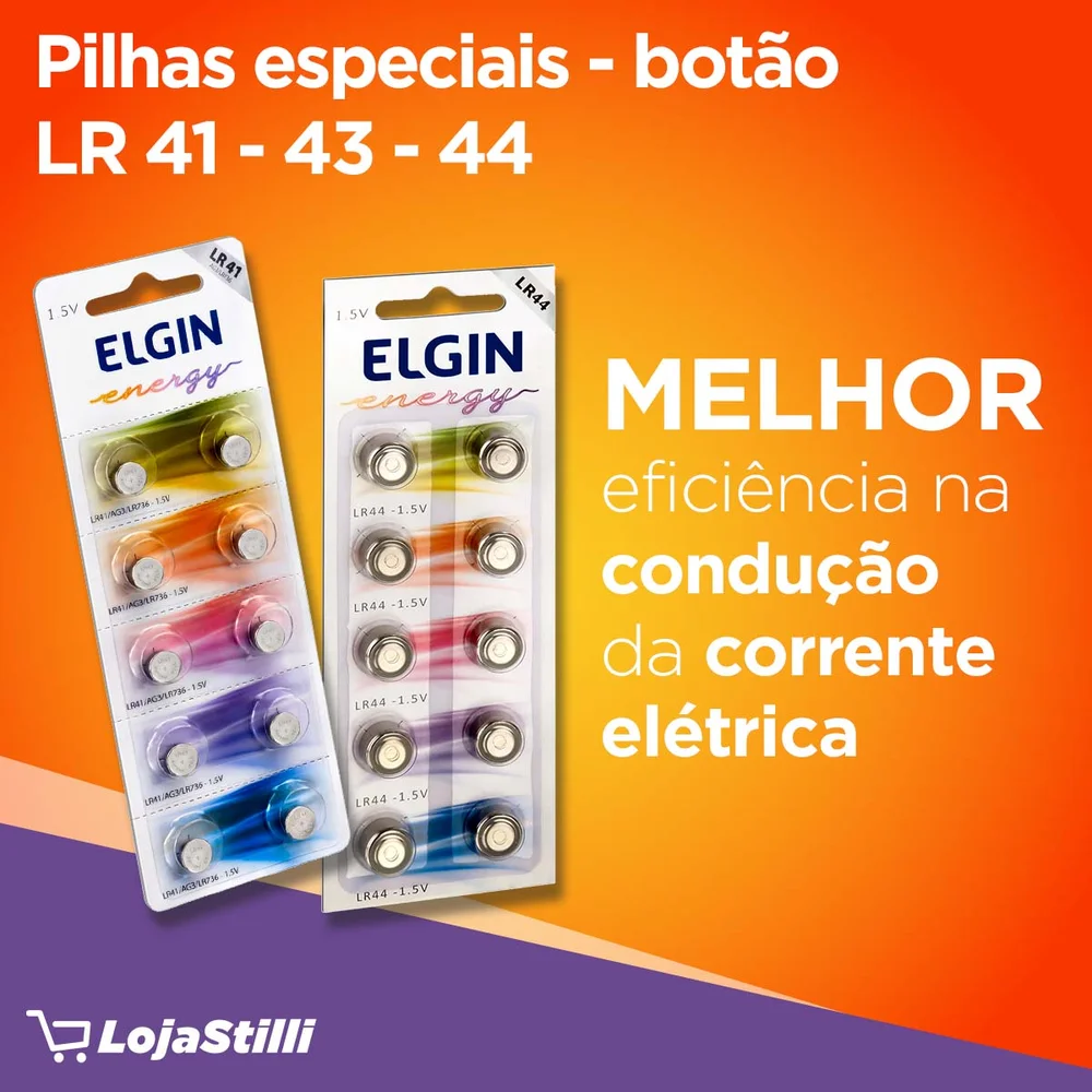 Imagem 3 de 5 do produto Bateria Alcalina Lr41, Ag3, Lr736, 1.5V - Cartela Com 10 Unidades