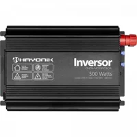 Inversor de Onda Hayonik Modificada, 500W, 12VDC, 127V, USB, Cinza Escuro