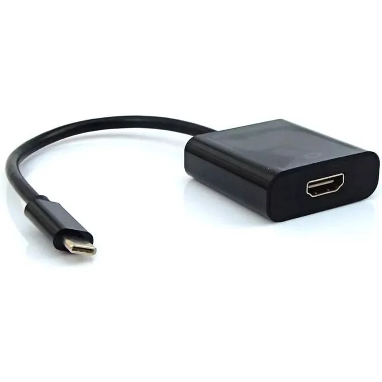 Imagem 2 de 5 do produto Adaptador De Video USB-C X HDMI Plus Cable, Preto - ADP-303BK