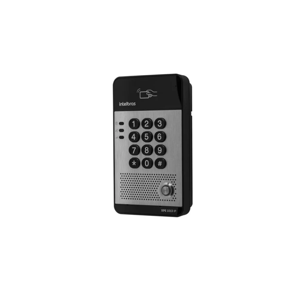 Imagem 5 de 5 do produto Porteiro Eletrônico Ip Senha Tag Cartão Rfid Xpe 1013 Ip Intelbras