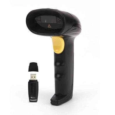Leitor De Codigo De Barras S/fio C3 Tech Lb-w200bk