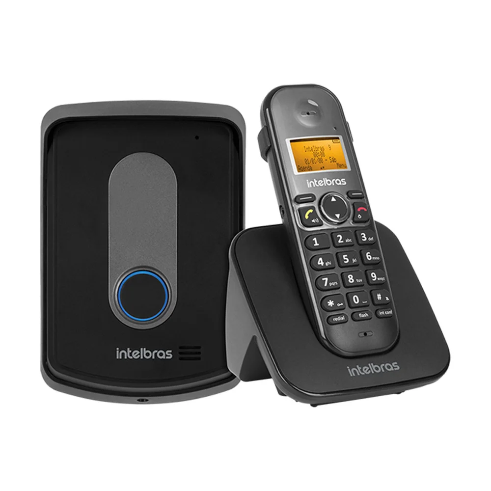 Telefone Sem Fio Com Ramal Externo Tis 5010 KaBuM