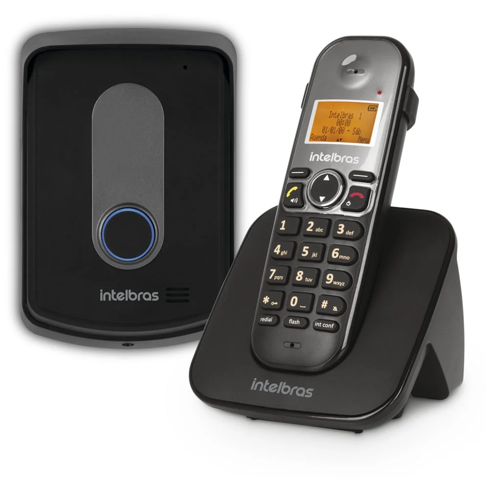 Imagem 4 de 5 do produto Telefone Sem Fio Intelbras, Com Ramal Externo Tis 5010 - 4521102