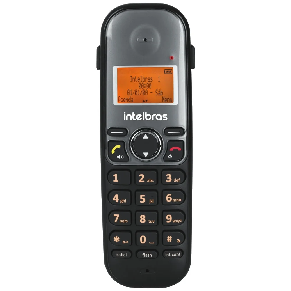 Imagem 4 de 5 do produto Telefone Sem Fio Intelbras, Com Ramal Externo Tis 5010 - 4521102