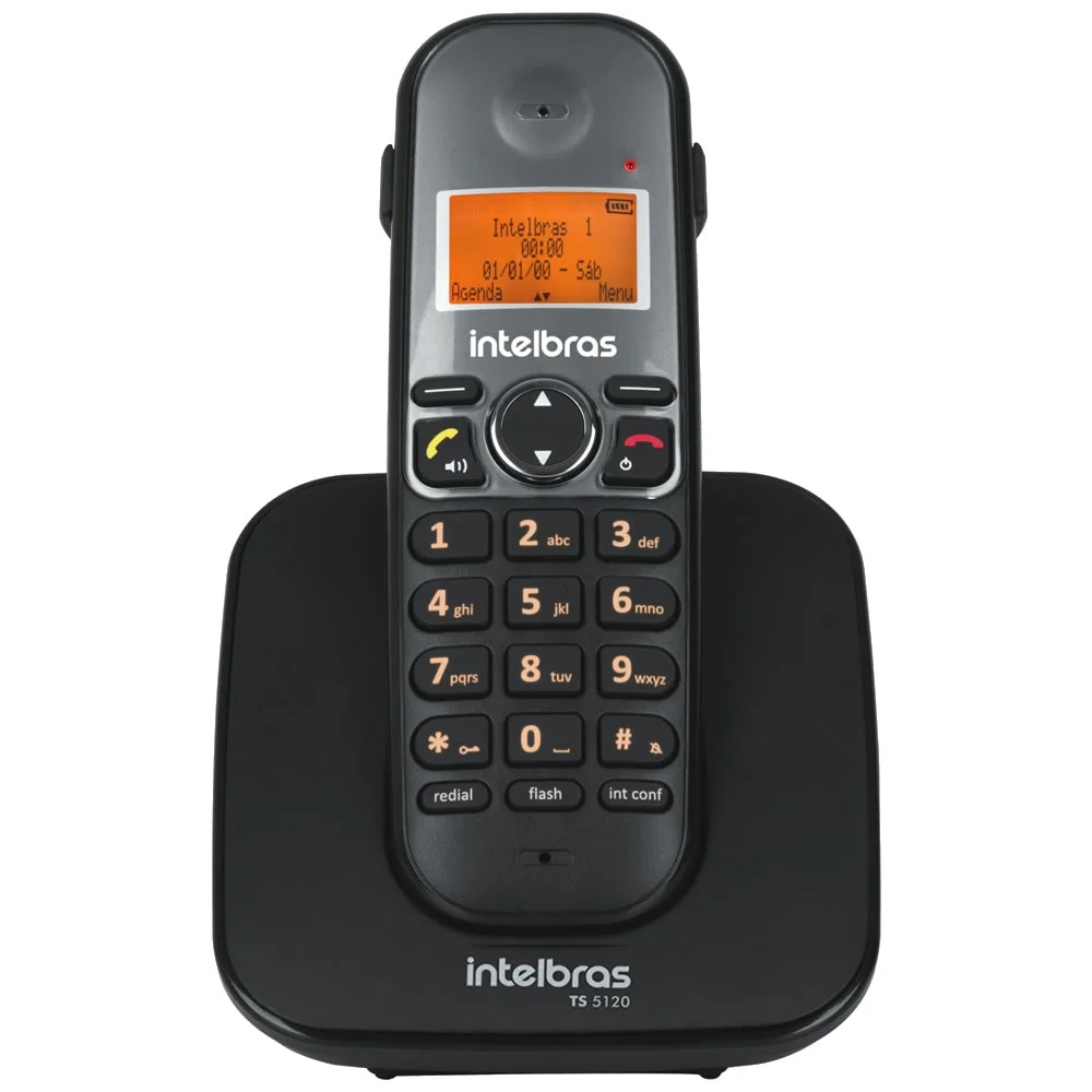 Imagem 5 de 5 do produto Telefone Sem Fio Intelbras, Com Ramal Externo Tis 5010 - 4521102