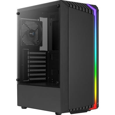 Design do painel frontal com RGB exclusivo, este gabinete oferece uma aparência com sensação futurística de ficção científica. Este Mid Tower vem equi