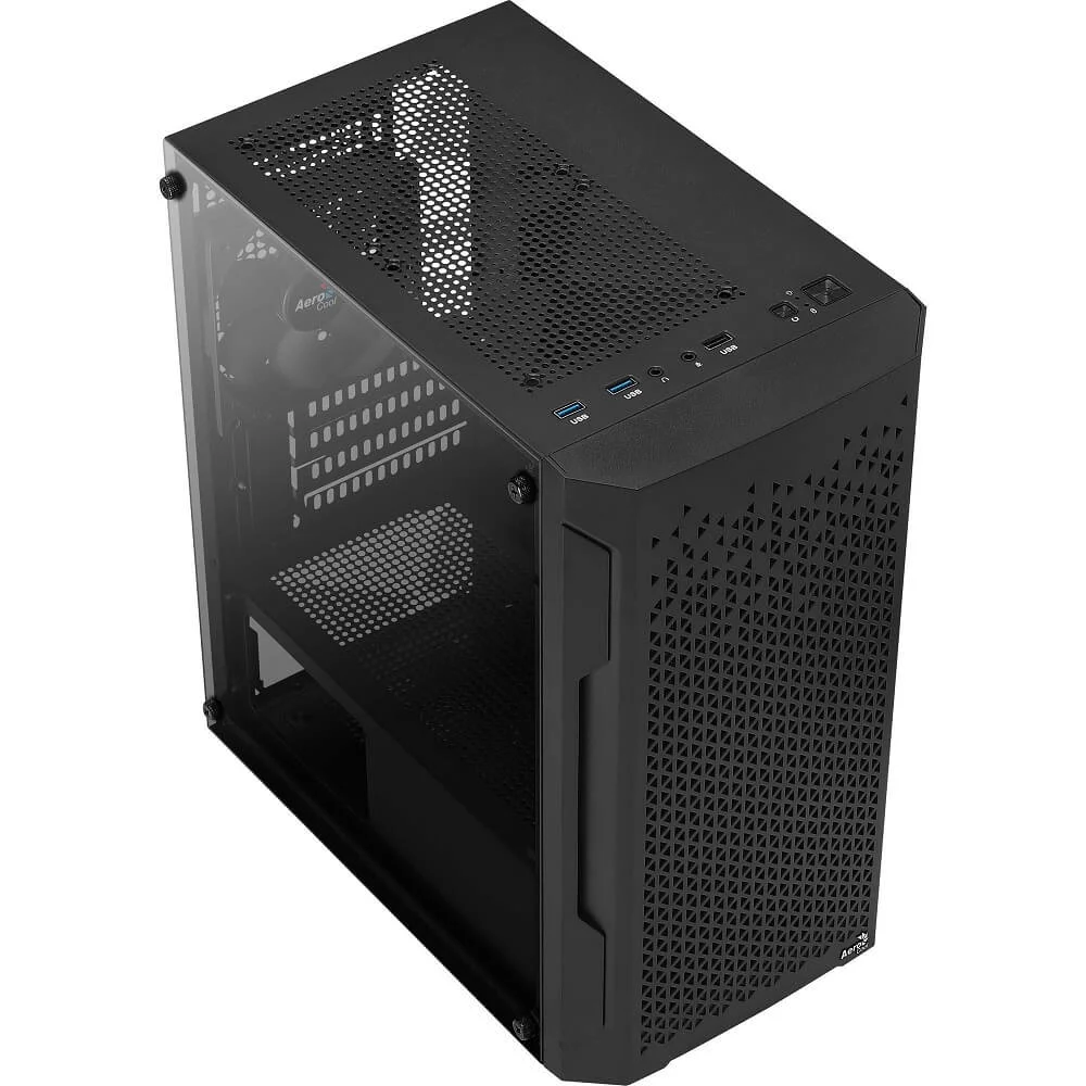 Imagem 5 de 5 do produto Gabinete ATX Trinity Mini V1, Preto - Aerocool