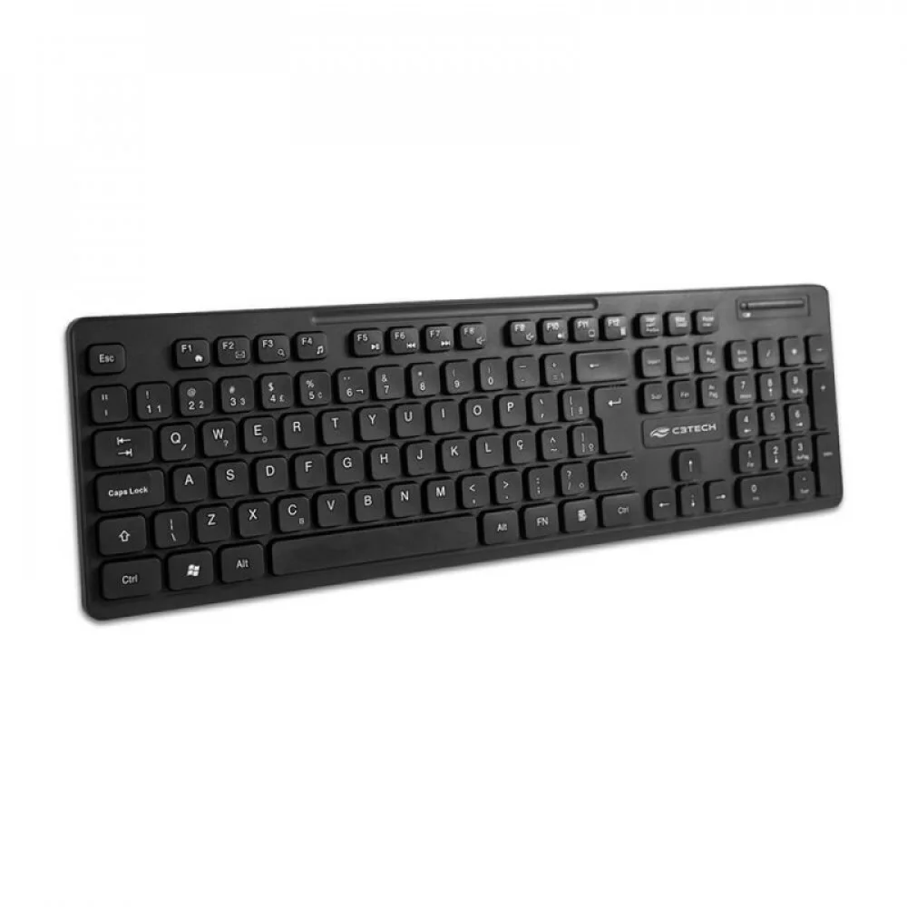 Imagem 5 de 5 do produto Kit teclado e mouse C3tech, sem fio, preto -  K-w20bk