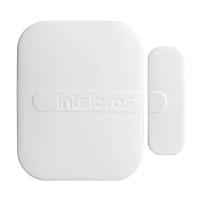 Sensor Magnético De Abertura Sem Fio De Porta E Janela Xas Smart Branco Intelbras