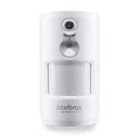 Sensor De Movimento Infra Sem Fio Pet Immunity 20kg C/ Câmera Integrada Ivp 8000 Pet Cam Intelbras