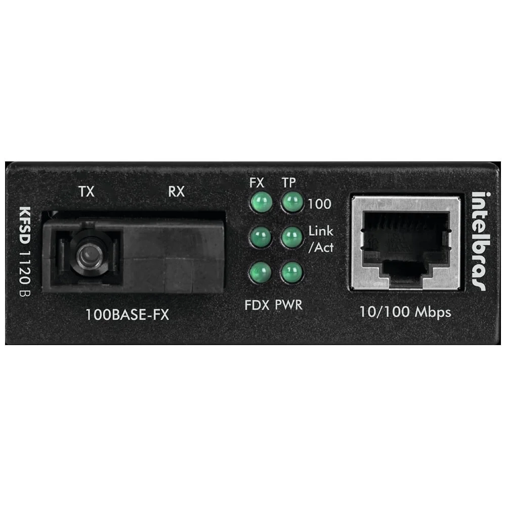 Imagem 4 de 5 do produto Conversor De Midia Intelbras Inet Kfsd1120b, Fast Wdm, Monomodo, 20km