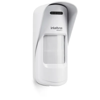 Sensor De Presença Intelbras Infravermelho,  IVP 8000 EX, Detecção Até 12M, Passivo, Sem Fio, Pet Immunity 30KG