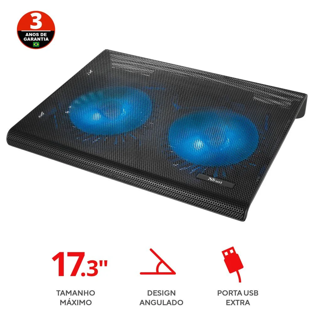 Imagem 4 de 5 do produto Base Para Notebook Trust Ziva 16 Led