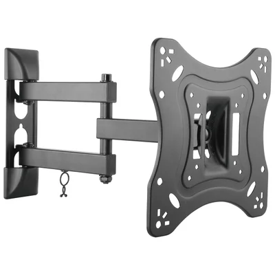 Suporte para Tv Led e Lcd, de 23" a 42", articulado, inclinação, passador de cabos - St210a.
