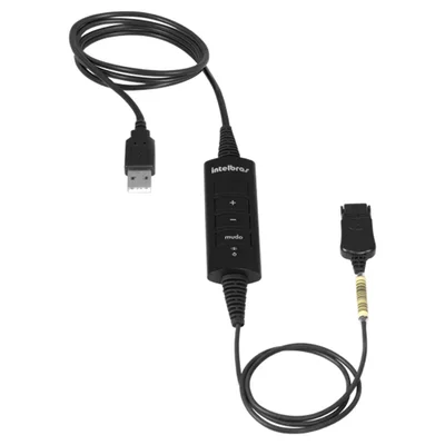 Cordão Conversor Qd Para Usb Qdu 20 Intelbras