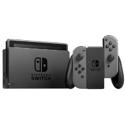 Console Nintendo Switch 32Gb Cinza Kabum