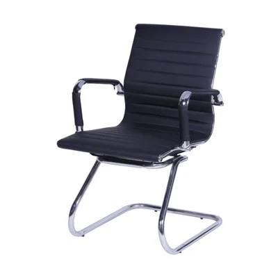 Cadeira Base Fixa Eames Preta