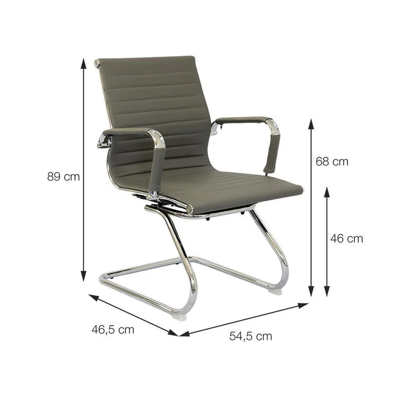 Imagem 3 de 5 do produto Cadeira Base Fixa Eames Preta