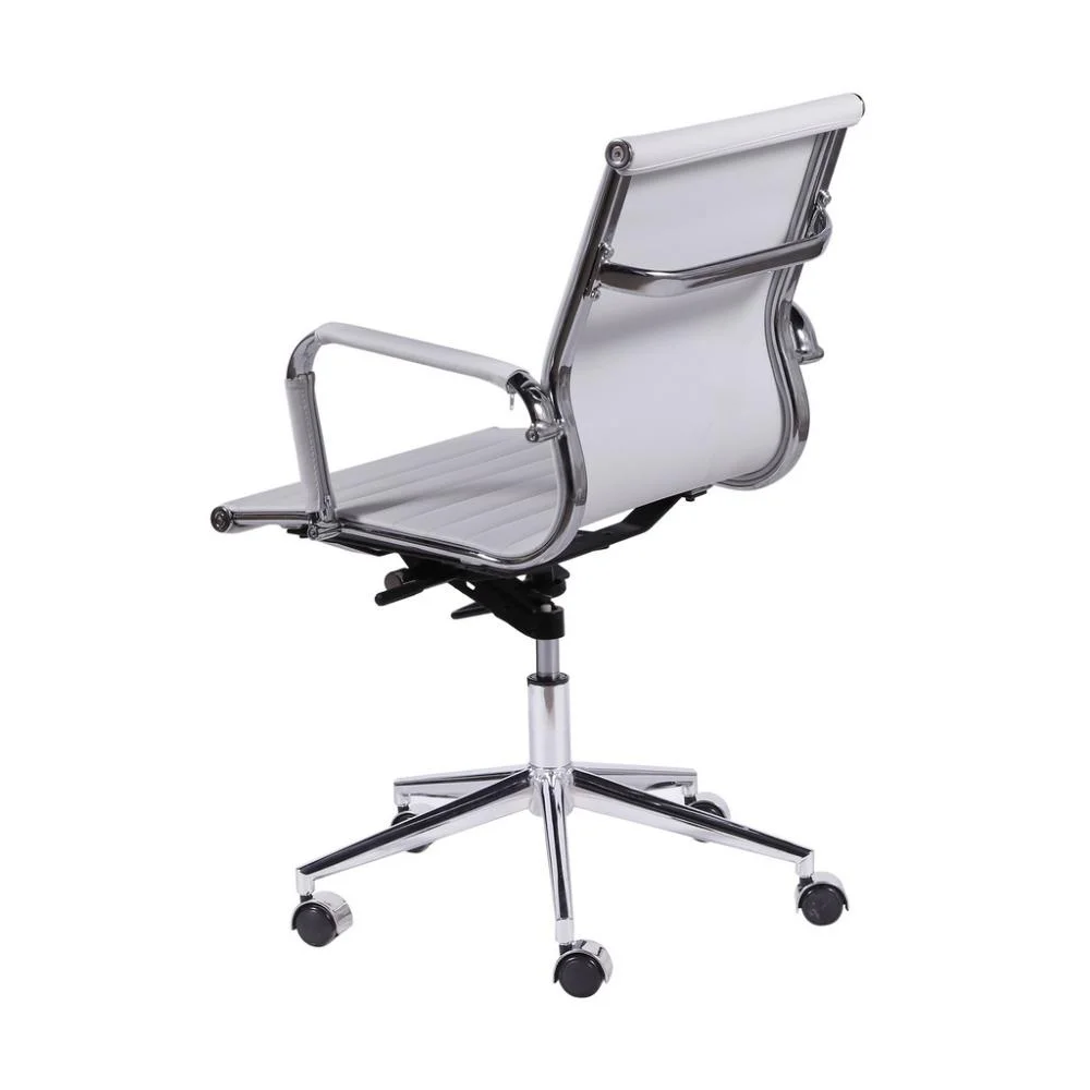 Imagem 5 de 5 do produto Cadeira Office Or Design Eames Diretor, 120 Kg, Giratória, Branca