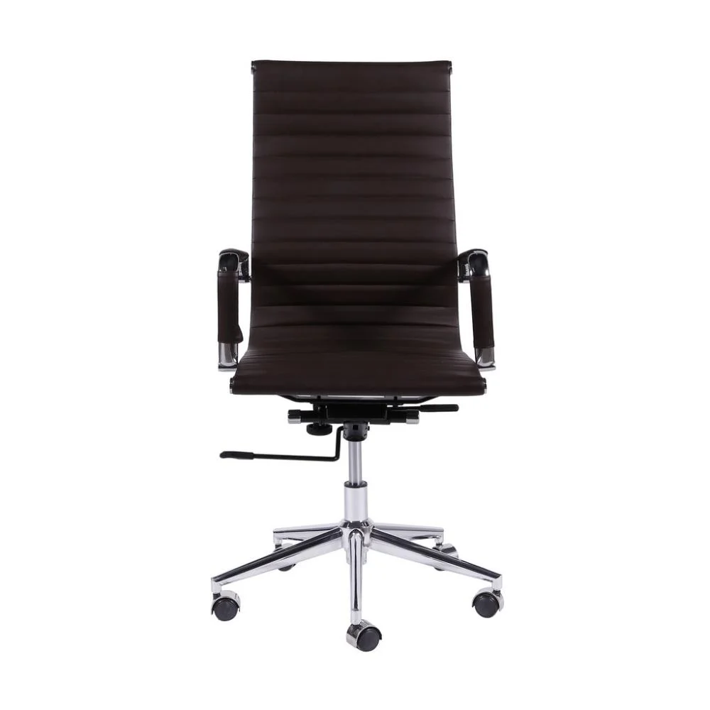 Imagem 2 de 5 do produto Cadeira Presidente Giratória Eames Marrom