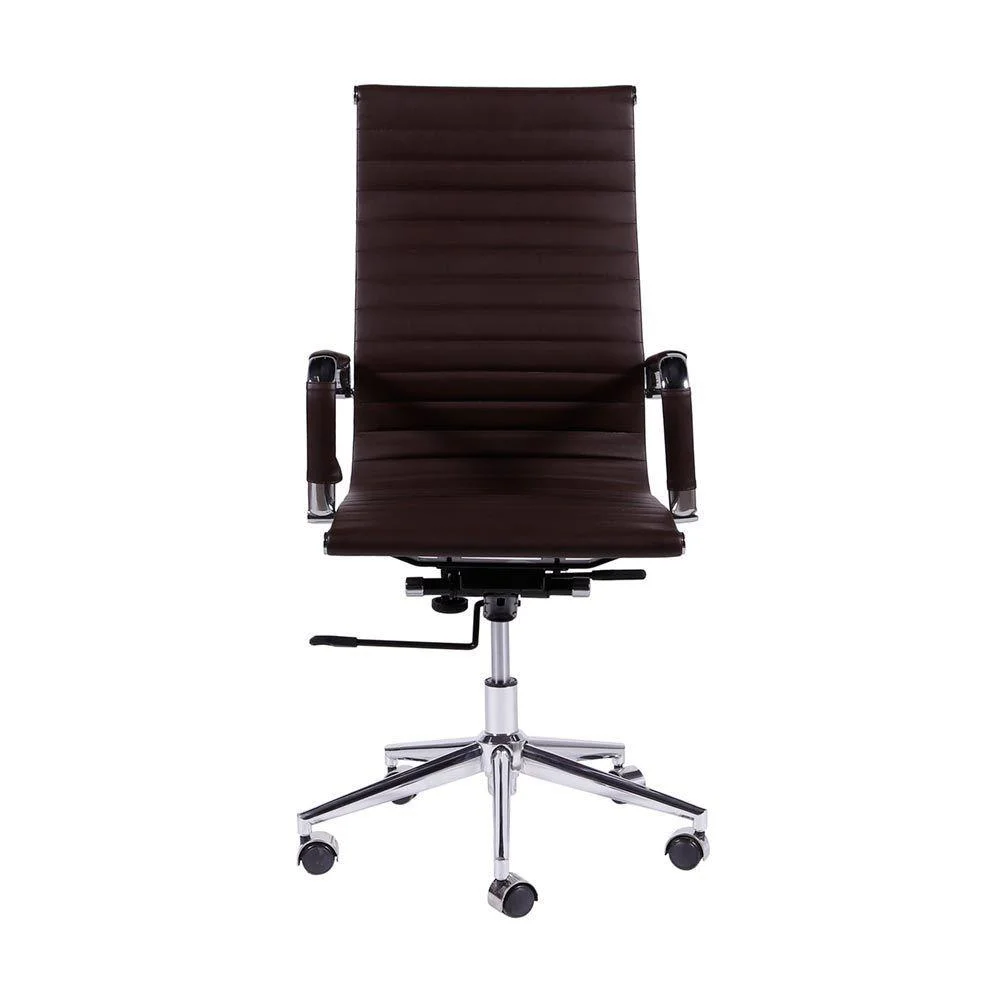 Imagem 4 de 5 do produto Cadeira Presidente Giratória Eames Marrom