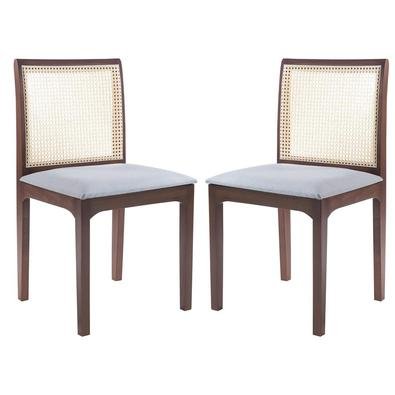 Kit 2 Cadeira Decorativa Sala de Jantar Steve Amêndoa - Gran Belo é um produto super diferenciado, pois possui tela em Rattan Sextano, proporcionando