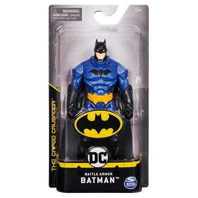 Produto: BATMAN FIGURA 6´´ Dados do produto: Figura de 6” Batman com 3 pontos de articulação. Batman, Robin e Coringa.Conteúdo da Embalagem: 1 Figura
