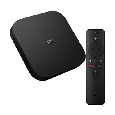 Xiaomi Mi Box S 4K Ultra HD Equipado com o Android 8.1 para Funcionalidade Superior A Mi Box S é equipada com o Android 8.1, fácil de usar e com sup