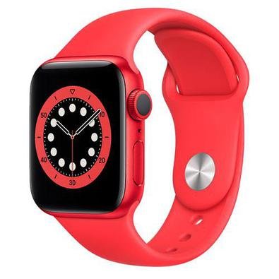 apple watch serie 6 vermelho