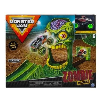 Playset Monster Jam faça várias manobras com o veículo exclusivo utilizando as rampas freestyle inclusas no playset. A emoção de Monster jam agora na