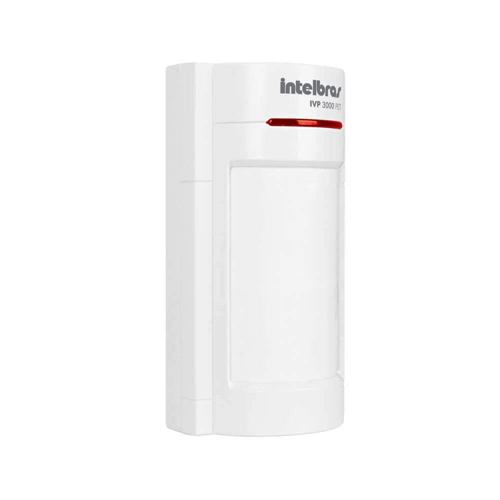 Imagem 3 de 5 do produto Sensor De Presença Intelbras Infravermelho, Detecção Até 12M, Com Fio Duplo Pir, 2 Níveis De Sensibilidade - IVP 3000F