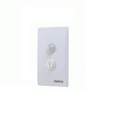 Sensor De Presença Embutir 4x2 Interruptor Esp 180 E+ Intelbras