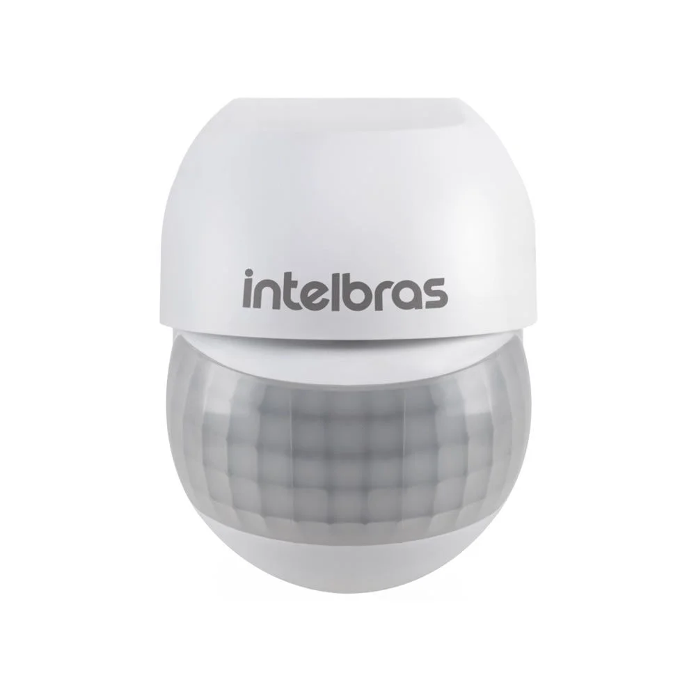 Imagem 3 de 5 do produto Sensor De Presença Intelbras, Detecção Até 12M, De Parede, 180 Graus, Fotocélula - ESP 180