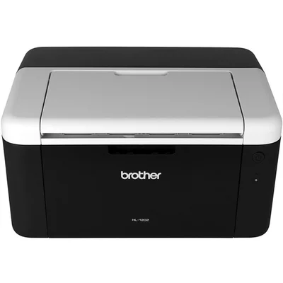 Impressora Laser Brother Monocromática, 21 Ppm 2400x600 A4, Toner Inicial 700 Páginas, 110V - HL-1202