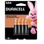 Pilha Alcalina Duracell, AAA , 8 Unidades