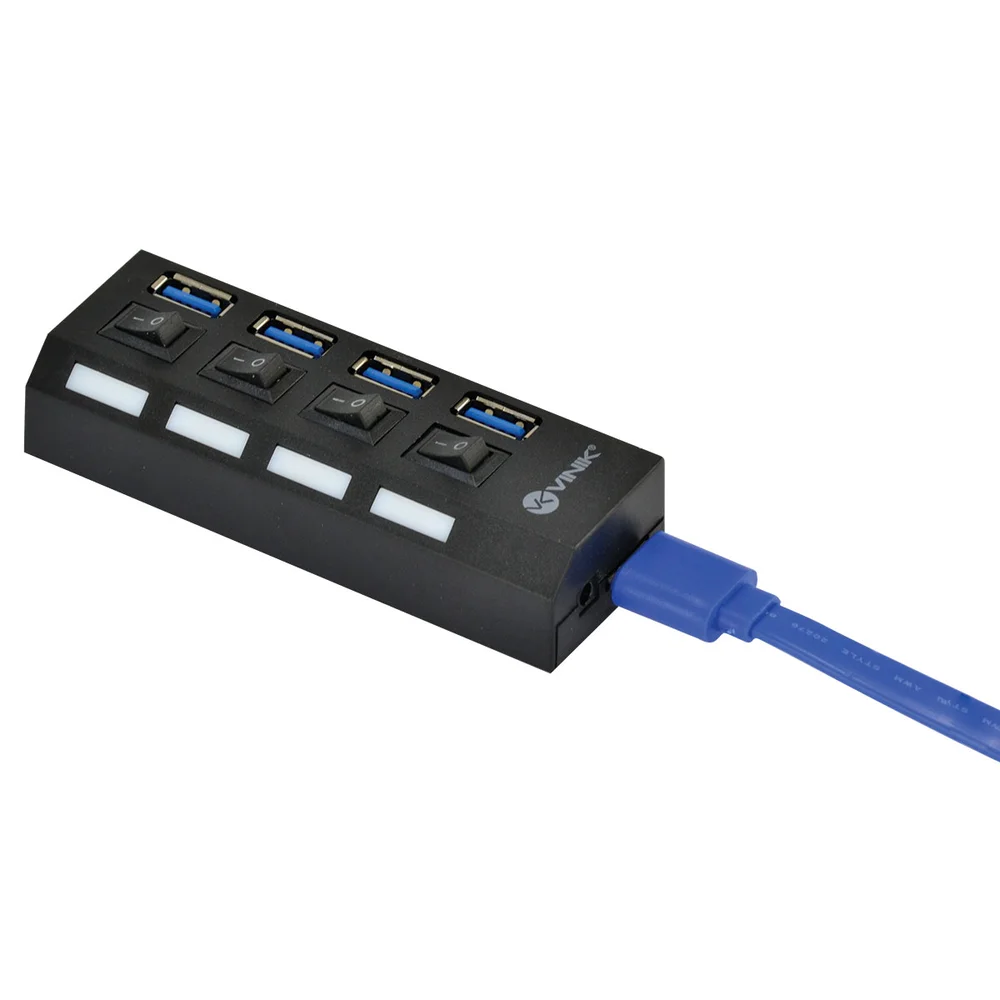 Imagem 2 de 5 do produto Hub Usb 3.0 4 Portas Com Interruptor Huv-50