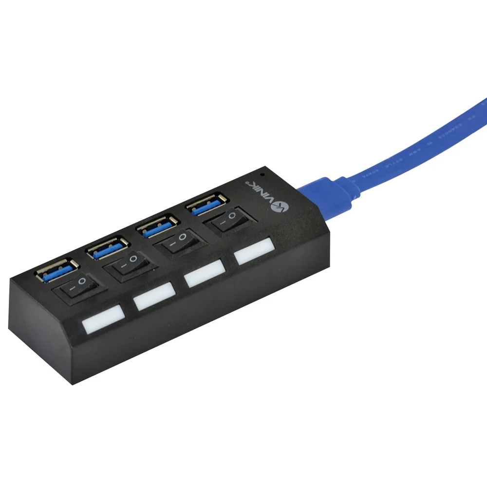 Imagem 5 de 5 do produto Hub Usb 3.0 4 Portas Com Interruptor Huv-50