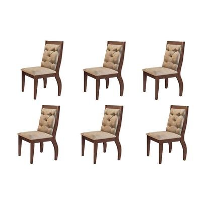 Complete sua sala de jantar com esse lindo Conjunto com 06 Cadeiras Lucy . Conforto, elegância, deixara seu ambiente completo.