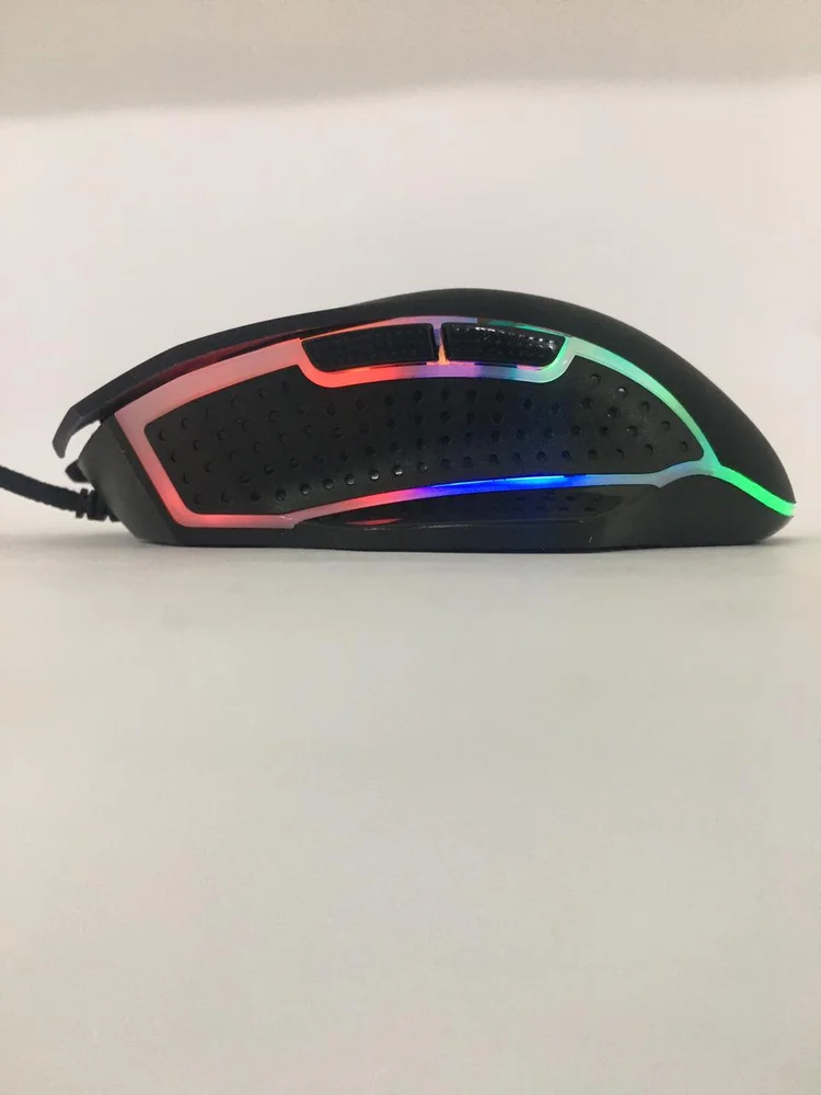 Imagem 2 de 5 do produto Mouse Gamer Knup Rgb 7 Botões Pc Notebook Usb 4800 Dpi