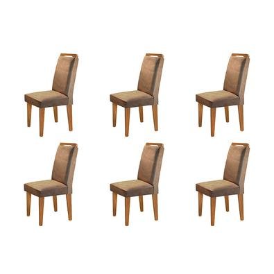 Complete sua sala de jantar com esse lindo Conjunto com 06 Cadeiras Athenas . Conforto, elegância, deixara seu ambiente completo.