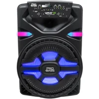 Caixa Amplificada Bluetooth/sd/usb Iluminacao De Led 12PolegadasPolegadas 400w Wave12
