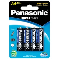 Pilha Super Hyper Pequena AA 1,5v 4 Unidades - Panasonic