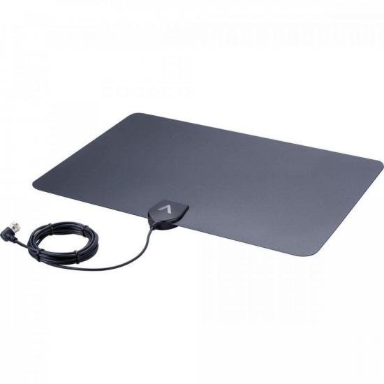 Antena Interna Tv Digital Aquário Dtv-250 Slim Hdtv 4k Fm Dtv-250 2,5m