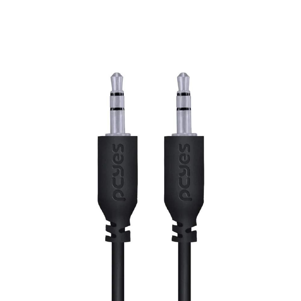 Imagem 4 de 5 do produto Cabo P2 3.5mm Macho Para P2 3.5mm Macho Pcyes, 28AWG, Puro Cobre, 2M - P35M-2