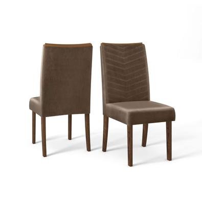 A cadeira Serena é uma opção elegante e muito confortável para sua sala de jantar. Se quer aproveitar as refeições com a família com muito conforto e