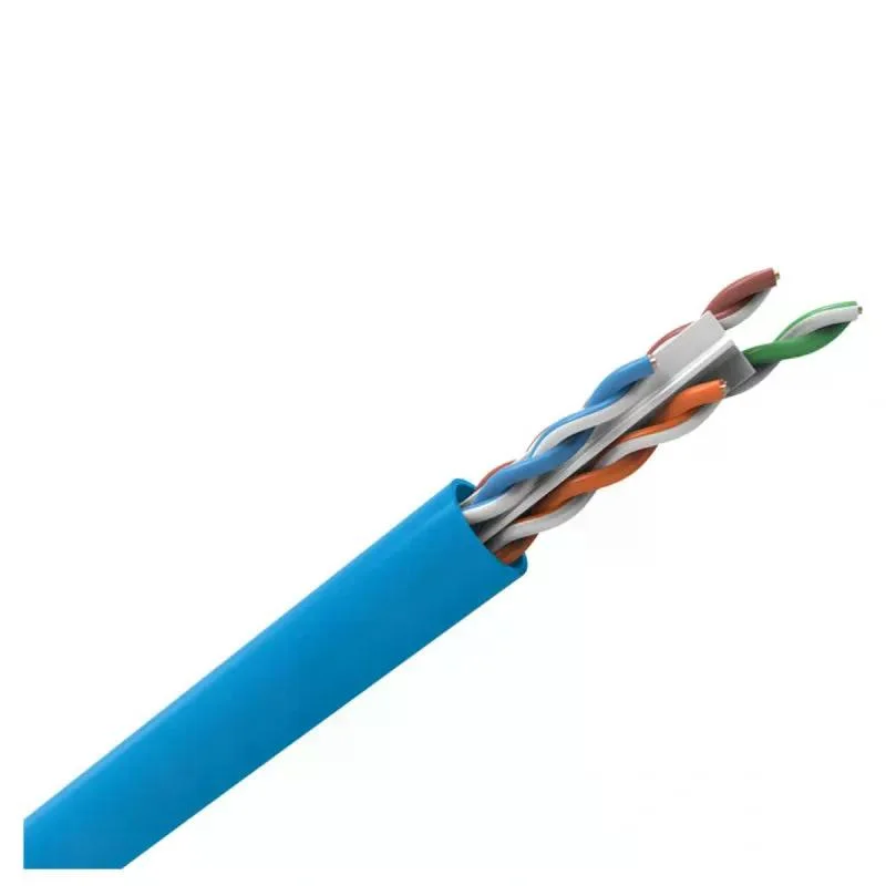 Imagem 2 de 5 do produto Cabo Lan Furukawa Sohoplus U/utp  Cat6 Cmx Azul Rohs - 24awgx4p