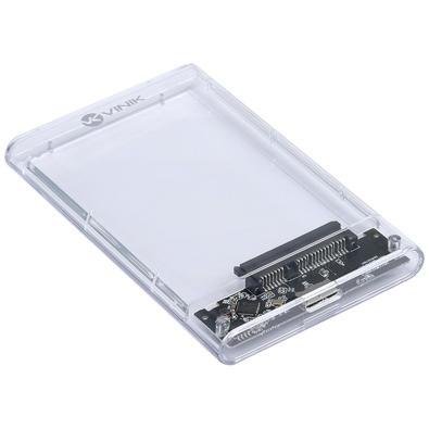 Case Externo Para HD Vinik, 2.5, USB 3.0, Acrilico - CH250AA